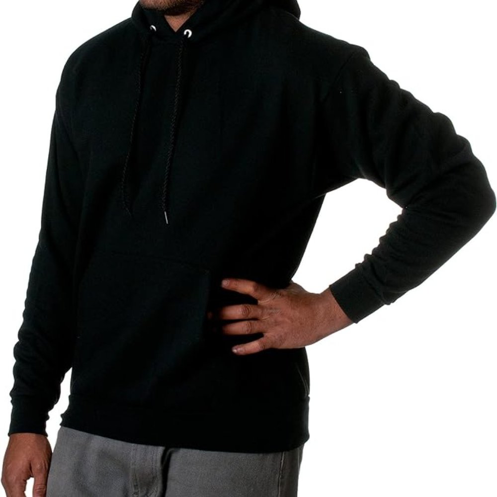 Hanes EcoSmart Hoodie / Black